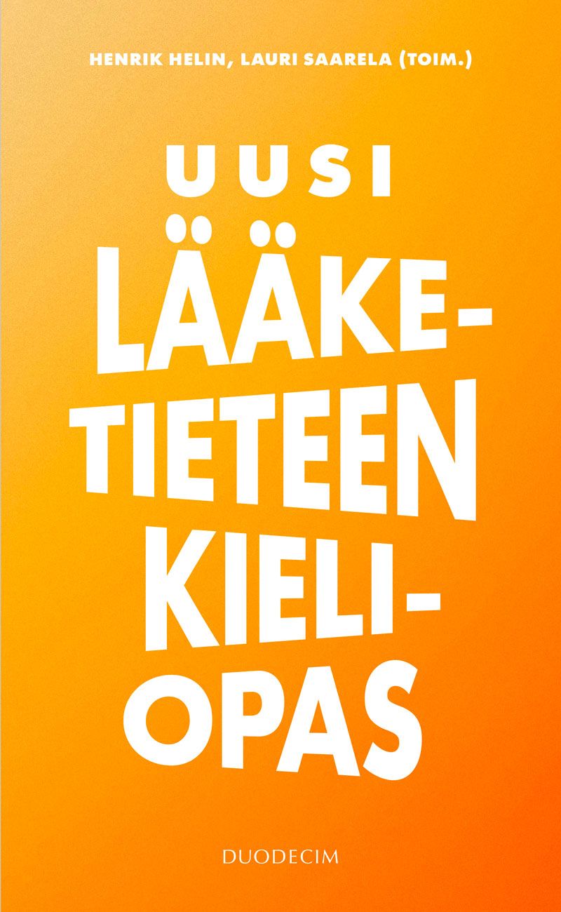 Siirry tuotesivulle Uusi lääketieteen kieliopas